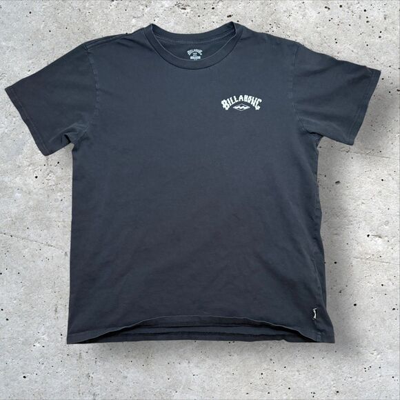 Billabong Other - Billabong Organic Cotton Black Graphic T-Shirt Men’s L A/Div Range Logo Back